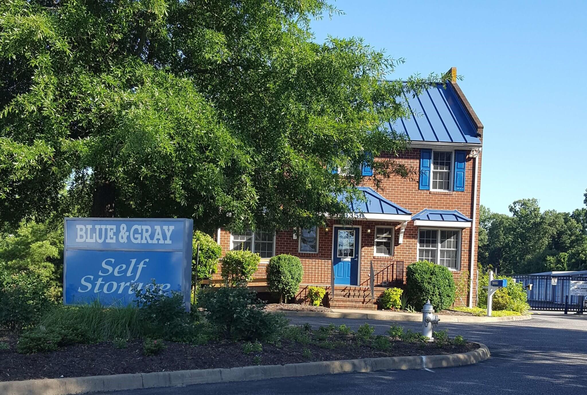 Storage Units in Mechanicsville Blue & Gray SelfStorage